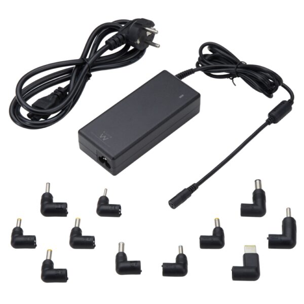 EWENT CARGADOR AUTOMATICO UNIVERSAL NOTEBOOK 90W CON 11 PUNTAS